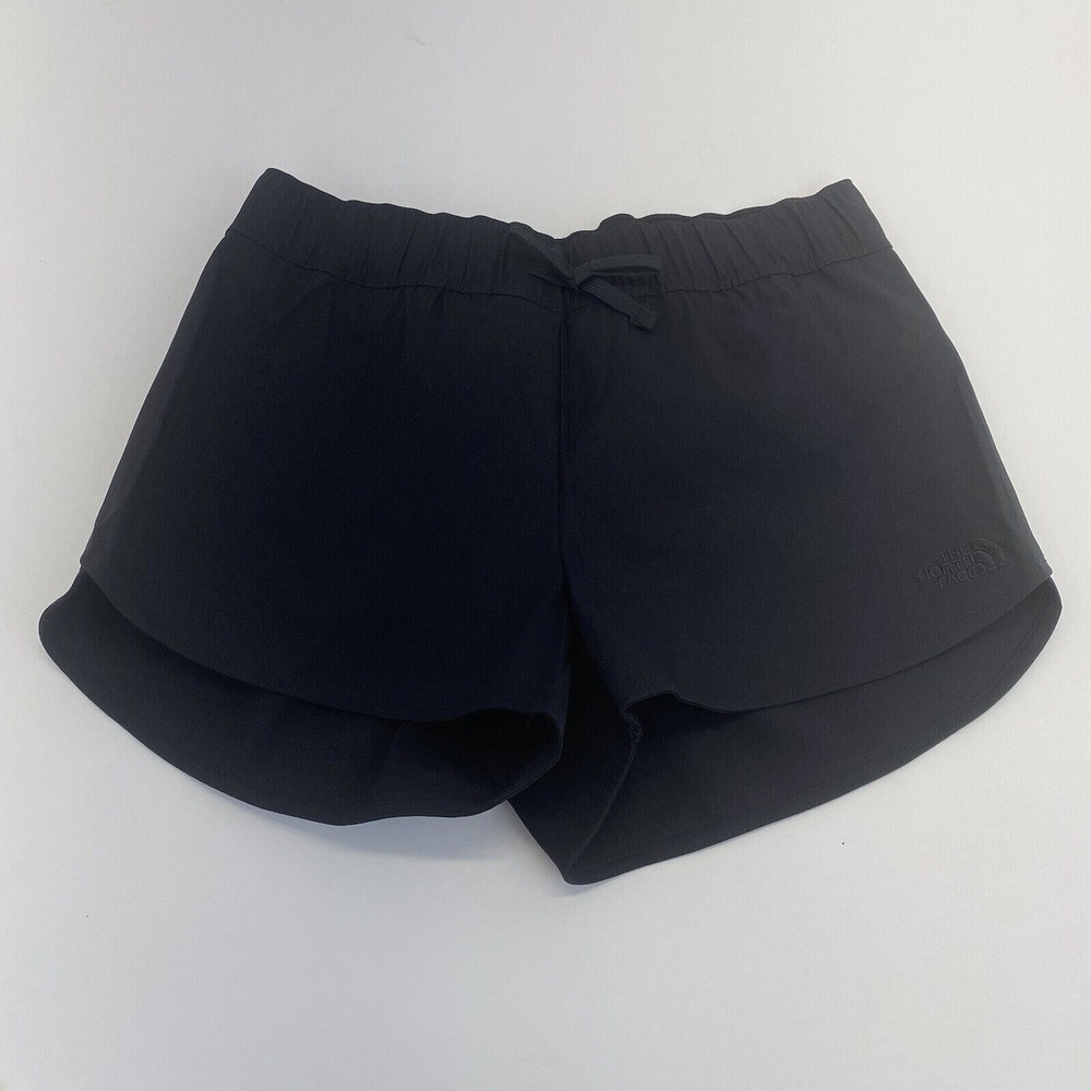 The North Face Women's Class V Mini Shorts Size S Black Drawstring Pocket New - Picture 4 of 16